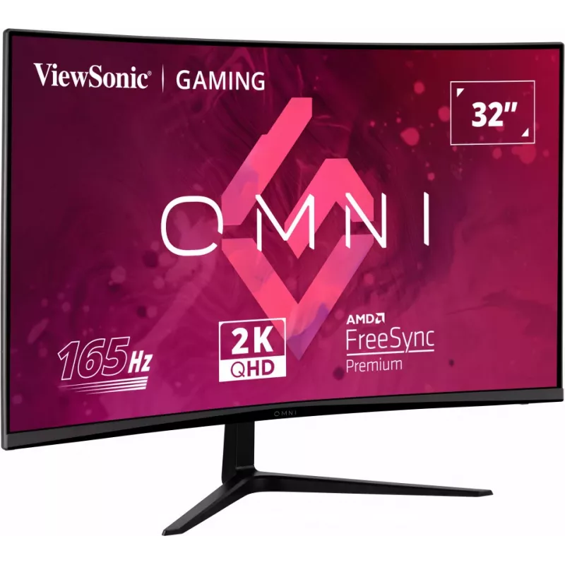 Viewsonic VX Series VX3218C-2K arvutimonitor 81,3 cm (32 tolli) 2560 x 1440 pikslit Quad HD LED must