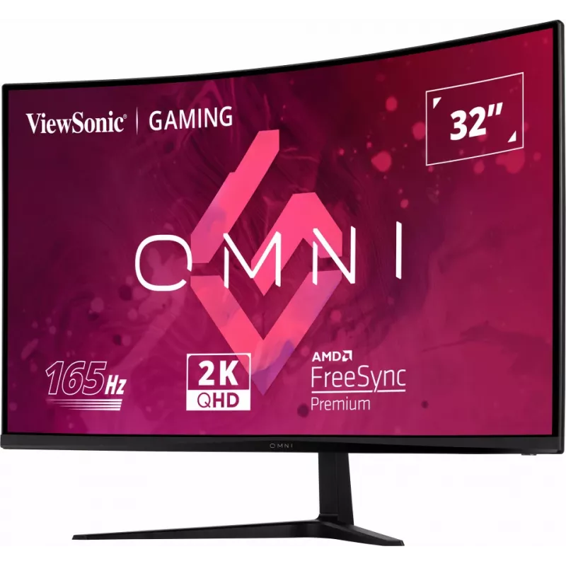 Viewsonic VX Series VX3218C-2K arvutimonitor 81,3 cm (32 tolli) 2560 x 1440 pikslit Quad HD LED must