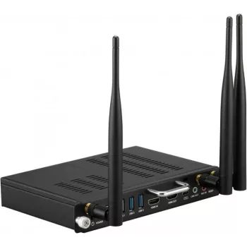 Viewsonic VPC-A31-O1 arvuti/tööjaam 8 GB DDR4-SDRAM 128 GB SSD pesapaigaldatav arvuti Mini PC must