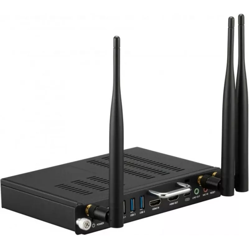 Viewsonic VPC-A31-O1 arvuti/tööjaam 8 GB DDR4-SDRAM 128 GB SSD pesapaigaldatav arvuti Mini PC must