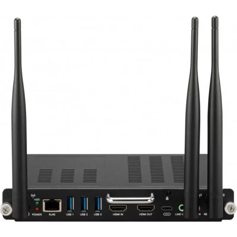 Viewsonic VPC-A31-O1 arvuti/tööjaam 8 GB DDR4-SDRAM 128 GB SSD pesapaigaldatav arvuti Mini PC must