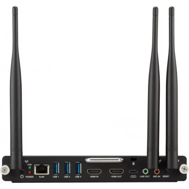 Viewsonic VPC-A31-O1 arvuti/tööjaam 8 GB DDR4-SDRAM 128 GB SSD pesapaigaldatav arvuti Mini PC must