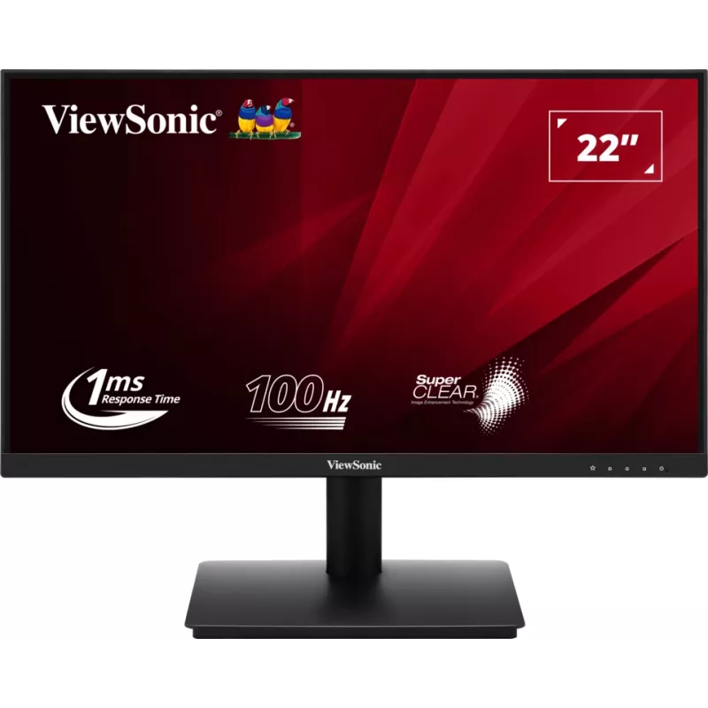 Viewsonic VA220-H arvutimonitor 55,9 cm (22 tolli) 1920 x 1080 pikslit Full HD LED Must