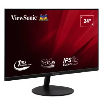 Viewsonic VA VA24E2-H arvutikuvar 60,5 cm (23,8 tolli) 1920 x 1080 pikslit Full HD LED Must