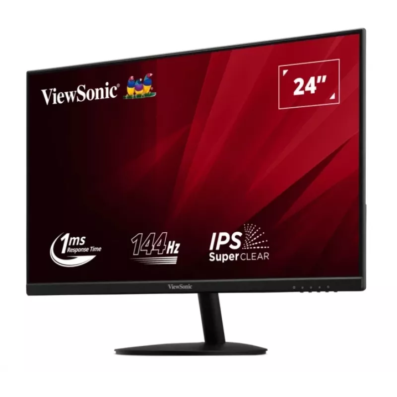 Viewsonic VA VA24E2-H arvutikuvar 60,5 cm (23,8 tolli) 1920 x 1080 pikslit Full HD LED Must