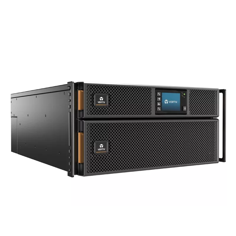 Vertiv Liebert GXT5 topeltmuundusega UPS - 8000 VA / 8000 W | 230 V | koos riiulikinnituskomplekti ja Intellislot RDU101 sidekaardiga | GXT5-8000IRT5UXLN