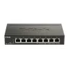 D-Link 8-pordiline PoE Gigabit nutikas hallatav kommutaator, hallatav, L2/L3, Gigabit Ethernet (10/100/1000), täisdupleks, toide Etherneti kaudu (PoE)
