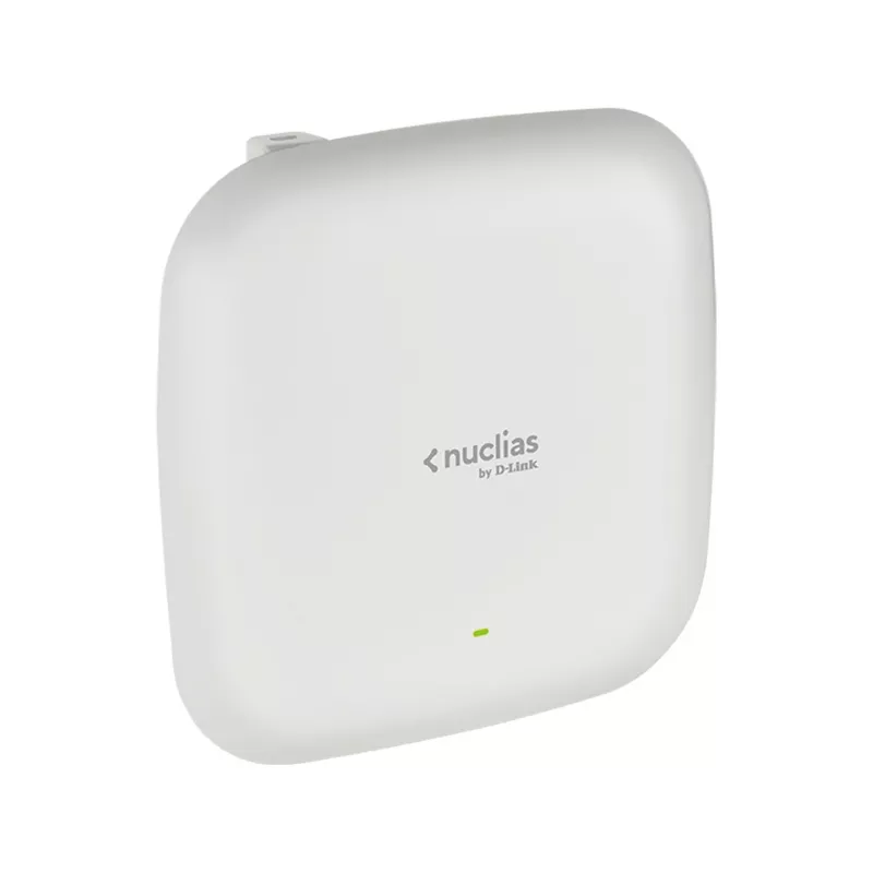 D-Link Nuclias AX1800 Wi-Fi pilvehallatav pääsupunkt, 2,4 GHz, 5 GHz, 1200 Mbit/s, SSID, WPA2, WPA3-Enterprise, 10,100,1000 Mbit/s