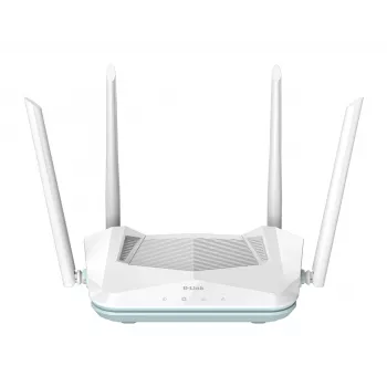 D-Link EAGLE PRO AI AX1500 nutiruuter traadita ruuter Gigabit Ethernet kahesagedus (2,4 GHz / 5 GHz) valge