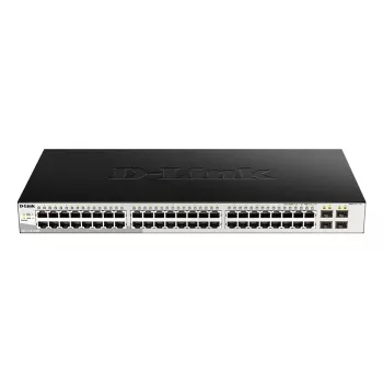 D-Link DGS-1210-52/ME hallatav L2 Gigabit Ethernet (10/100/1000) 1U must