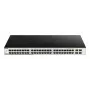 D-Link DGS-1210-52/ME hallatav L2 Gigabit Ethernet (10/100/1000) 1U must