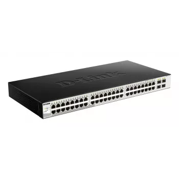 D-Link DGS-1210-52/ME hallatav L2 Gigabit Ethernet (10/100/1000) 1U must