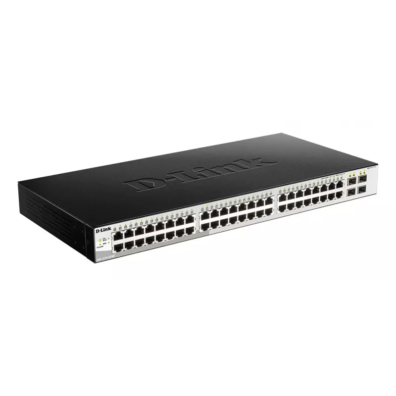 D-Link DGS-1210-52/ME hallatav L2 Gigabit Ethernet (10/100/1000) 1U must