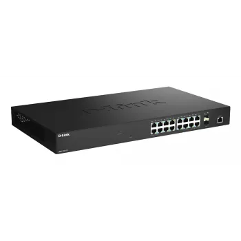 D-Link 18-pordine 2,5G mitme gigabitine nutikas hallatav kommutaator 2 x 10G SFP+ pordiga
