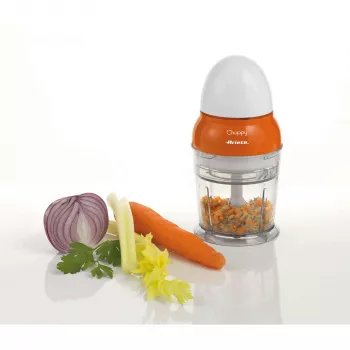 Ariete Choppy, 0.25 L, 4,22 kg, oranž, valge, roostevaba teras, 100 mm, 100 mm