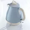 Ariete 2869 Vintage elektriline veekeetja, roostevaba teras, 1,7 L, automaatne väljalülitus, 2000 W, vee, tee ja taimsete jookide jaoks, pastellsinine