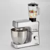 Ariete 1598 Gourmet Professional 7L Metal - planetaarsegisti koos blenderiga - roostevabast terasest kauss - 7 L - klaaskann - 1200 W - 6 kiirust