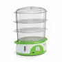 Ariete 911 Healthy Steam - elektriauruti - 3 korvi - riisianum - taimer 60 min - 800 vatti - 9 liitrit - valge ja roheline