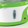 Ariete 911 Healthy Steam - elektriauruti - 3 korvi - riisianum - taimer 60 min - 800 vatti - 9 liitrit - valge ja roheline