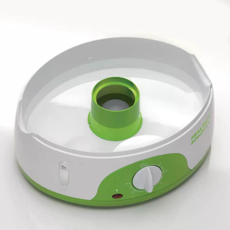 Ariete 911 Healthy Steam - elektriauruti - 3 korvi - riisianum - taimer 60 min - 800 vatti - 9 liitrit - valge ja roheline