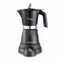 Ariete 1368 Moka Aroma, elektriline mokakann, 4/6 tassi, 480 W, automaatne väljalülitus, hoiab temperatuuri 30 kraadi juures, must