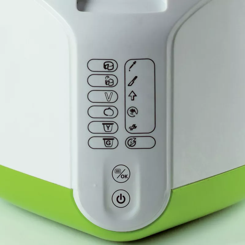 Ariete 615 B-juustumasin juustu ja jogurti valmistamiseks, 6 eelseadistatud programmi, eemaldatav mittenakkuv korv, sobib veganitele ja toidutalumatusega inimestele, põhjalik retseptiraamat, 500 W, valge/roheline