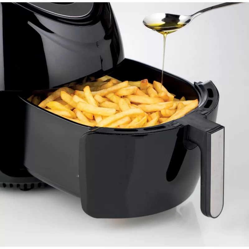 Ariete 4618 Airy Fryer XXL - Air Fryer - Fry 2.5 kg of French Fries - 7 Liters - Cooking Without Oil and Fat - 1800 Watt - Must