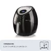 Ariete 4618 Airy Fryer XXL - Air Fryer - Fry 2.5 kg of French Fries - 7 Liters - Cooking Without Oil and Fat - 1800 Watt - Must