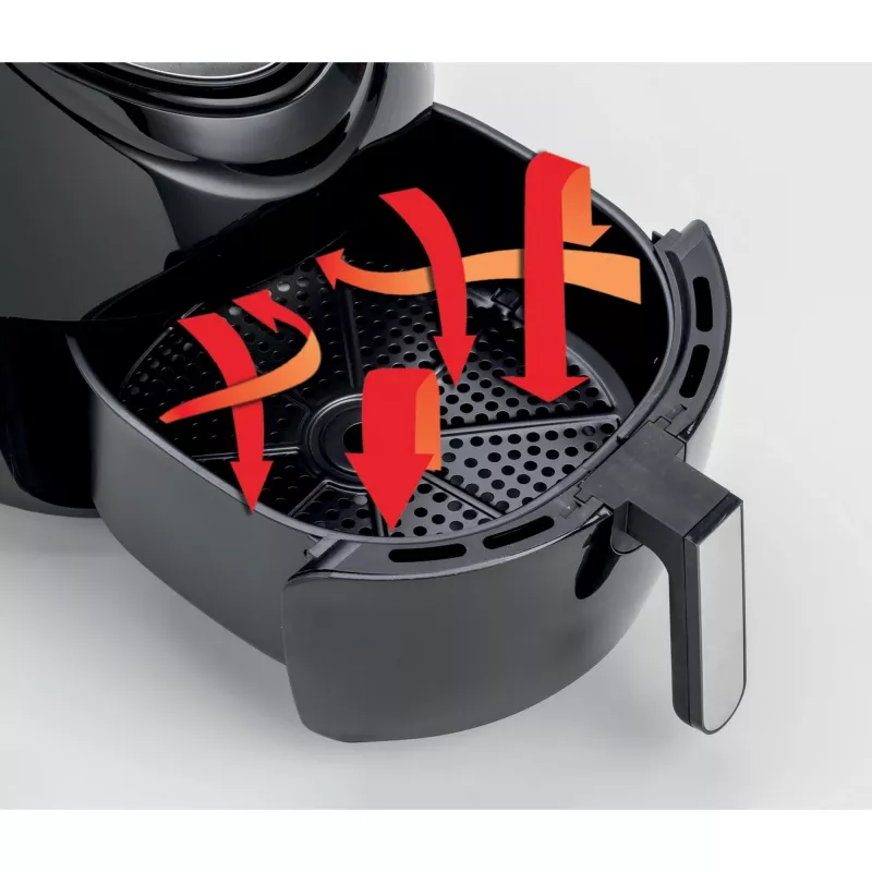 Ariete 4618 Airy Fryer XXL - Air Fryer - Fry 2.5 kg of French Fries - 7 Liters - Cooking Without Oil and Fat - 1800 Watt - Must