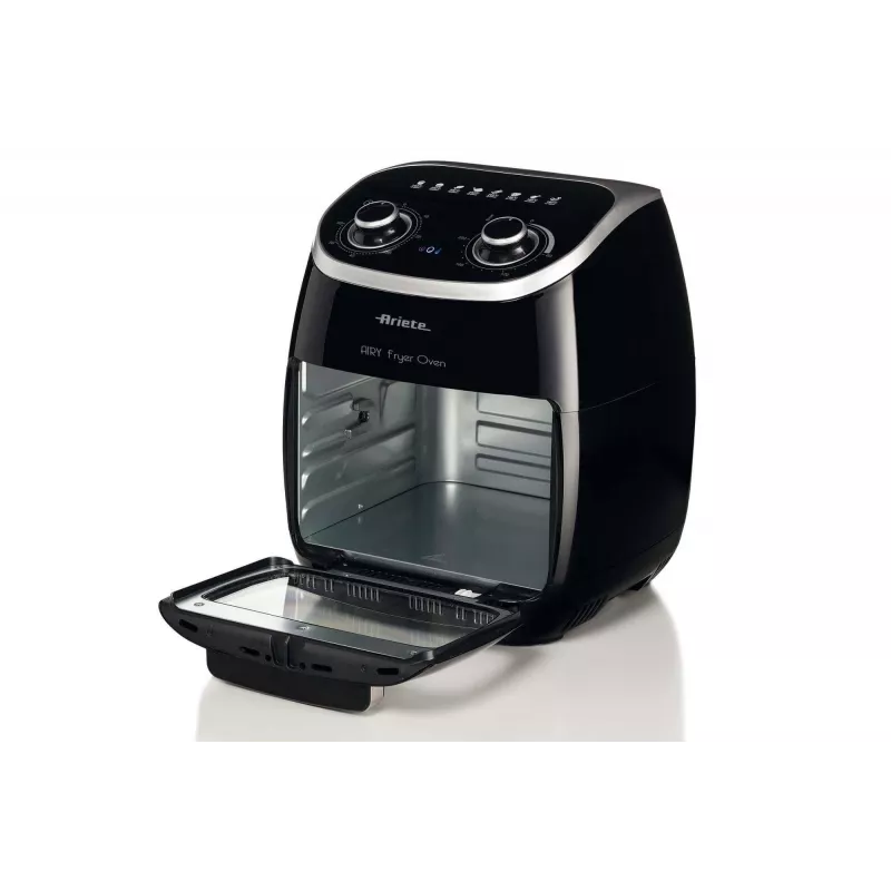 Ariete 4619 Airy Fryer Oven - õhufritüür ja elektriahi koos rotisseriiga - pöörlev korv - kuivati - 2000 W - 11 liitrit - teras