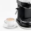 Ariete 1318 Moderna espressomasin integreeritud kohviveskiga, kohviubadele ja jahvatatud kohvile, piimavahustaja cappuccino valmistamiseks, 1 ja 2 tassi filter, 1080 W, 800 ml, valge