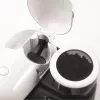 Ariete 1318 Moderna espressomasin integreeritud kohviveskiga, kohviubadele ja jahvatatud kohvile, piimavahustaja cappuccino valmistamiseks, 1 ja 2 tassi filter, 1080 W, 800 ml, valge