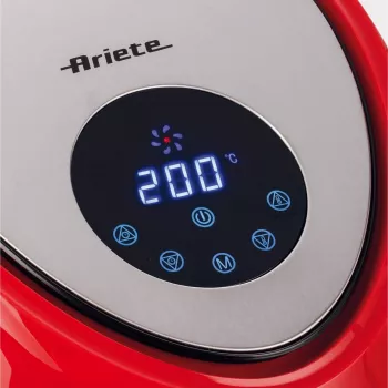 Ariete 4618 Airy Fryer XXL - õhufritüür - 2,5 kg friikartuleid - 7 liitrit - küpsetamine ilma õli ja rasvata - 1800 W - punane