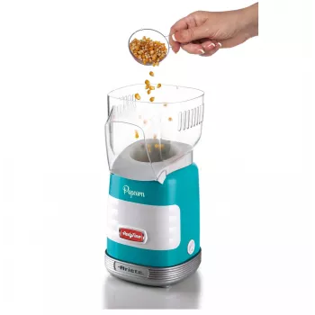 Ariete 2956, Pop Corn Party Time, Pop Corn Machine, valmistab 60 g maisi popkorniks 2 minutiga kuuma õhuga, rasvavaba, 1000 W, sinine