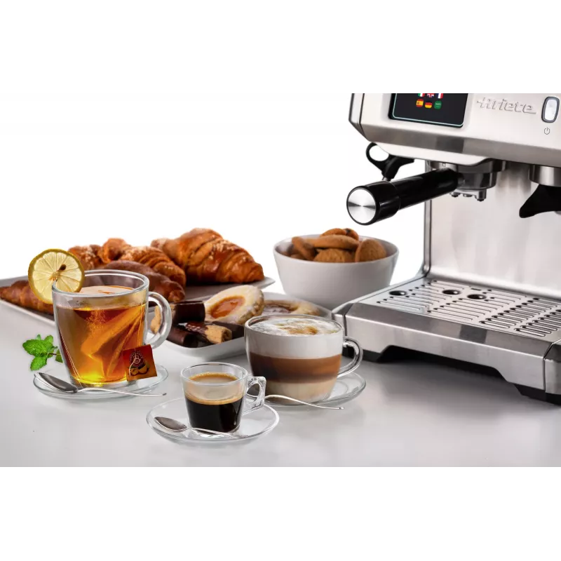 Ariete Espresso kohvimasin 1312, Espressomasin, 2 L, Kohvioad, Sisseehitatud veski, 1600 W, Hõbedane