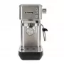 Ariete 1380 metallist kohvimasin, sobib jahvatatud kohvi ja ESE padjadega, 1300 W, 1,1 l mahutavus, 15 baar rõhku, ½ tassi filter, Cappuccino seade, hõbedane