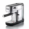 Ariete 1380 metallist kohvimasin, sobib jahvatatud kohvi ja ESE padjadega, 1300 W, 1,1 l mahutavus, 15 baar rõhku, ½ tassi filter, Cappuccino seade, hõbedane