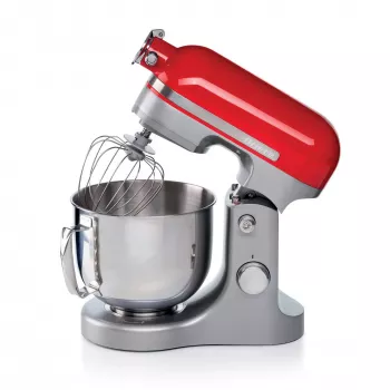 Ariete Moderna Red Mixer, köögikombain, Punane, Vahustamine, Sõtkumine, Segamine, 5,5 L, Pöörlev, Alumiinium