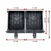 Ariete 4623 Airy Fryer Dual, õhufritüür kahe korviga, 1700 W, 8L mahutavus, 3 toiduvalmistusfunktsiooni, digitaalne LED-puutepaneel, 8 eelseadistatud programmi, taimer, 2 korvi, must