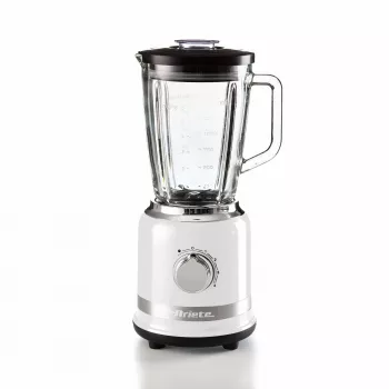 Ariete Modern Valge Blender klaaskannuga, lauasegisti, 1,5 L, impulssfunktsioon, jääpurustus, 1000 W, valge