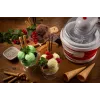 Ariete 643 Ice Cream Maker Party Time, jäätisemasin, 12W, 1,5 L mahutavus, eemaldatav korv kahekordse isolatsiooniga, valmistusaeg 30 minutit, kaas koostisosade lisamiseks, punane