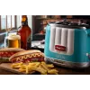 Ariete 206 Hot dog Maker Party Time, 650W, sinine, hot dog’i röster, helesinine, 2 tk, 650 W, 160 mm, 270 mm