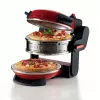 Ariete 927 Pizzeria, topeltpizzaahi, 2 pitsat 4 minutiga, 2300 W, 2 tulekindlat kivi, 2 termostaati, läbimõõt 32 cm, 5 küpsetustaset, 2 roostevabast terasest pitsalabidat, punane