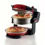 Ariete 927 Pizzeria, topeltpizzaahi, 2 pitsat 4 minutiga, 2300 W, 2 tulekindlat kivi, 2 termostaati, läbimõõt 32 cm, 5 küpsetustaset, 2 roostevabast terasest pitsalabidat, punane