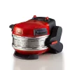 Ariete 927 Pizzeria, topeltpizzaahi, 2 pitsat 4 minutiga, 2300 W, 2 tulekindlat kivi, 2 termostaati, läbimõõt 32 cm, 5 küpsetustaset, 2 roostevabast terasest pitsalabidat, punane