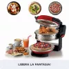 Ariete 927 Pizzeria, topeltpizzaahi, 2 pitsat 4 minutiga, 2300 W, 2 tulekindlat kivi, 2 termostaati, läbimõõt 32 cm, 5 küpsetustaset, 2 roostevabast terasest pitsalabidat, punane