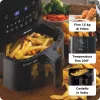 Ariete 4633, kuumõhufritüür 4L, 1400W, maht 4L, 9 programmi, raputus- ja grillfunktsioon, temperatuur kuni 200°C, must