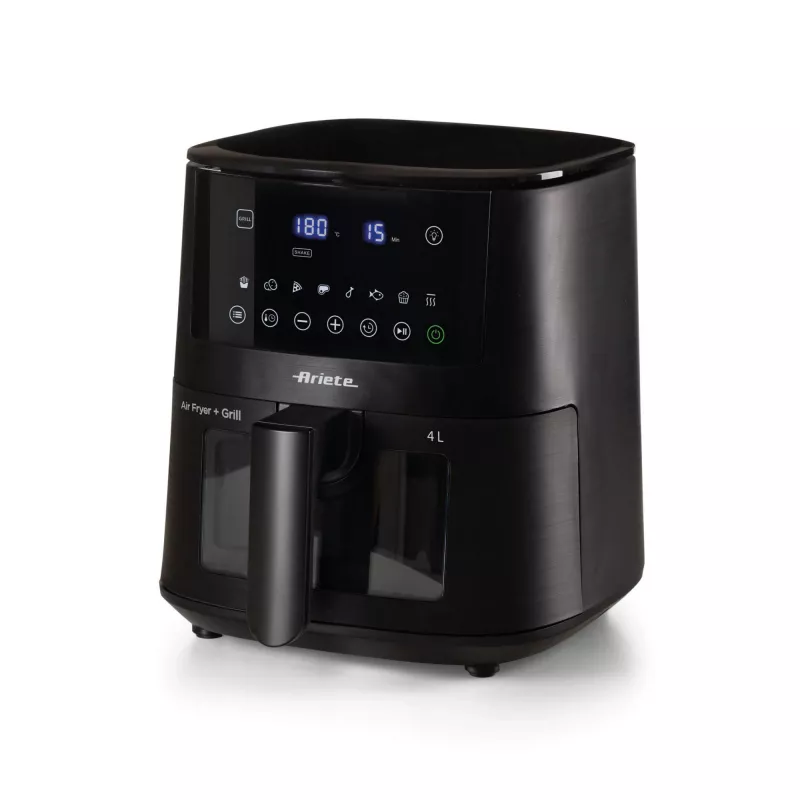 Ariete 4633, kuumõhufritüür 4L, 1400W, maht 4L, 9 programmi, raputus- ja grillfunktsioon, temperatuur kuni 200°C, must