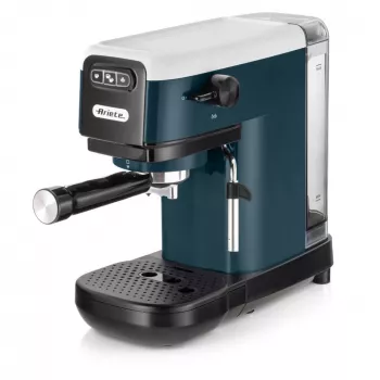 Ariete 1399 Espresso kohvimasin, pulbri ja ESE padjade jaoks, 1300 W, 1,1 L mahutavus, 15 bar rõhk, 1, 2 tassi ja ESE padja filter, Cappuccino, Valge