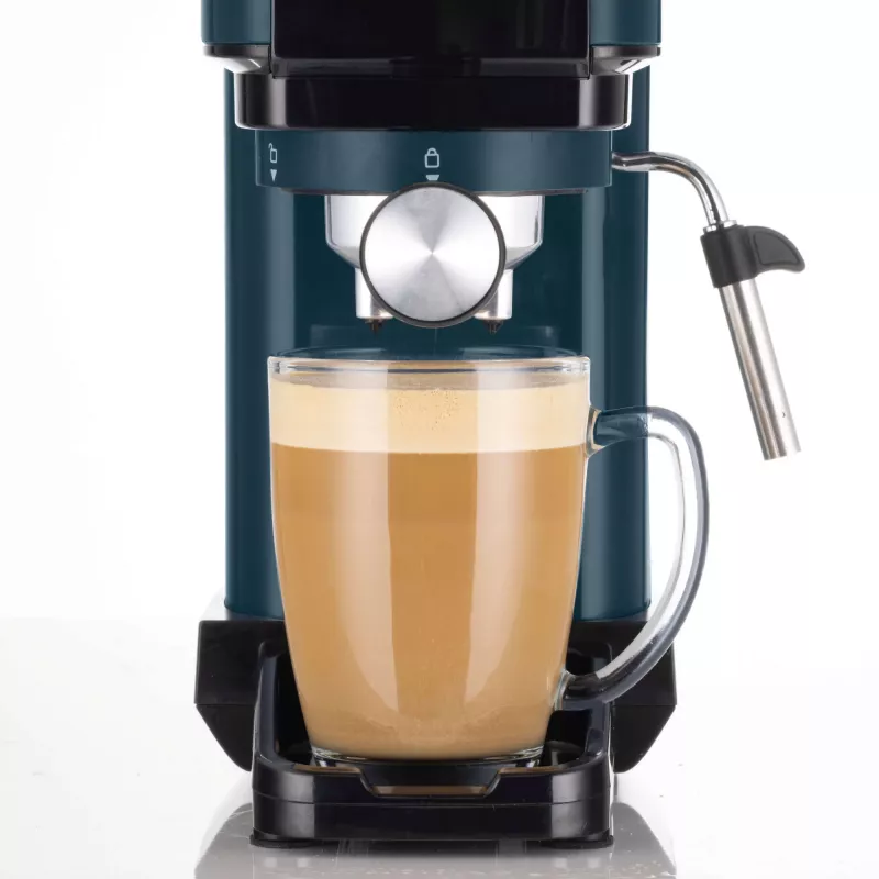 Ariete 1399 Espressomasin, pulbri ja ESE-padjadele, 1300 W, 1,1 l mahutavus, 15 bar rõhk, 1, 2 tassi ja ESE-padi filter, Cappuccino, kollane